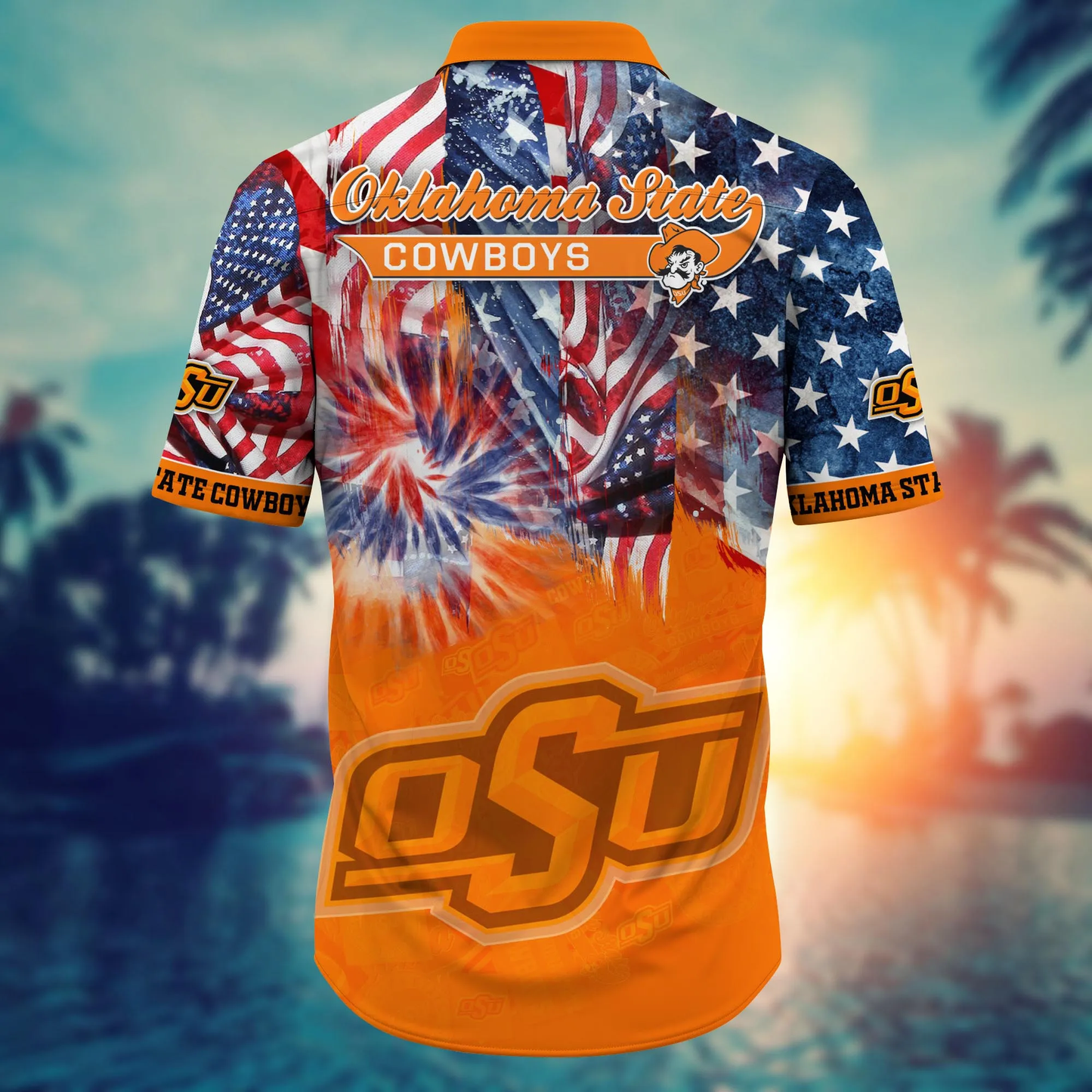 Oklahoma State Cowboys - Hawaii Shirt For Fans, Summer Football Shirts