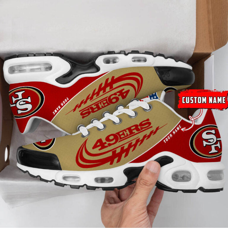 San Francisco 49ers-Custom Name-TN Shoes Perfect Gift