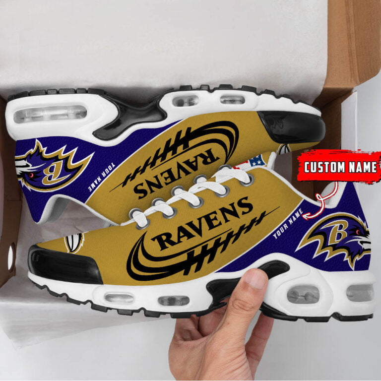 Baltimore Ravens-Custom Name-TN Shoes Perfect Gift