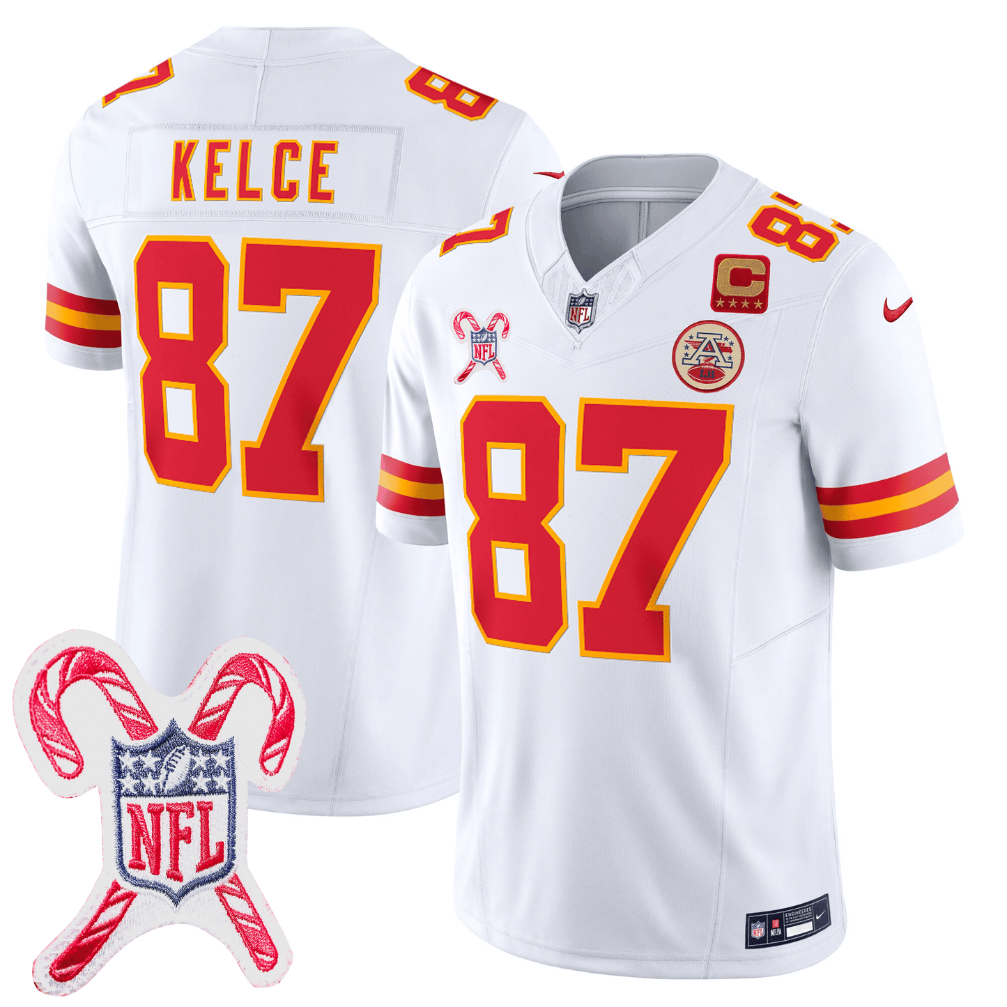 Men's Kansas City Chiefs Limited Jersey - Christmas Patch