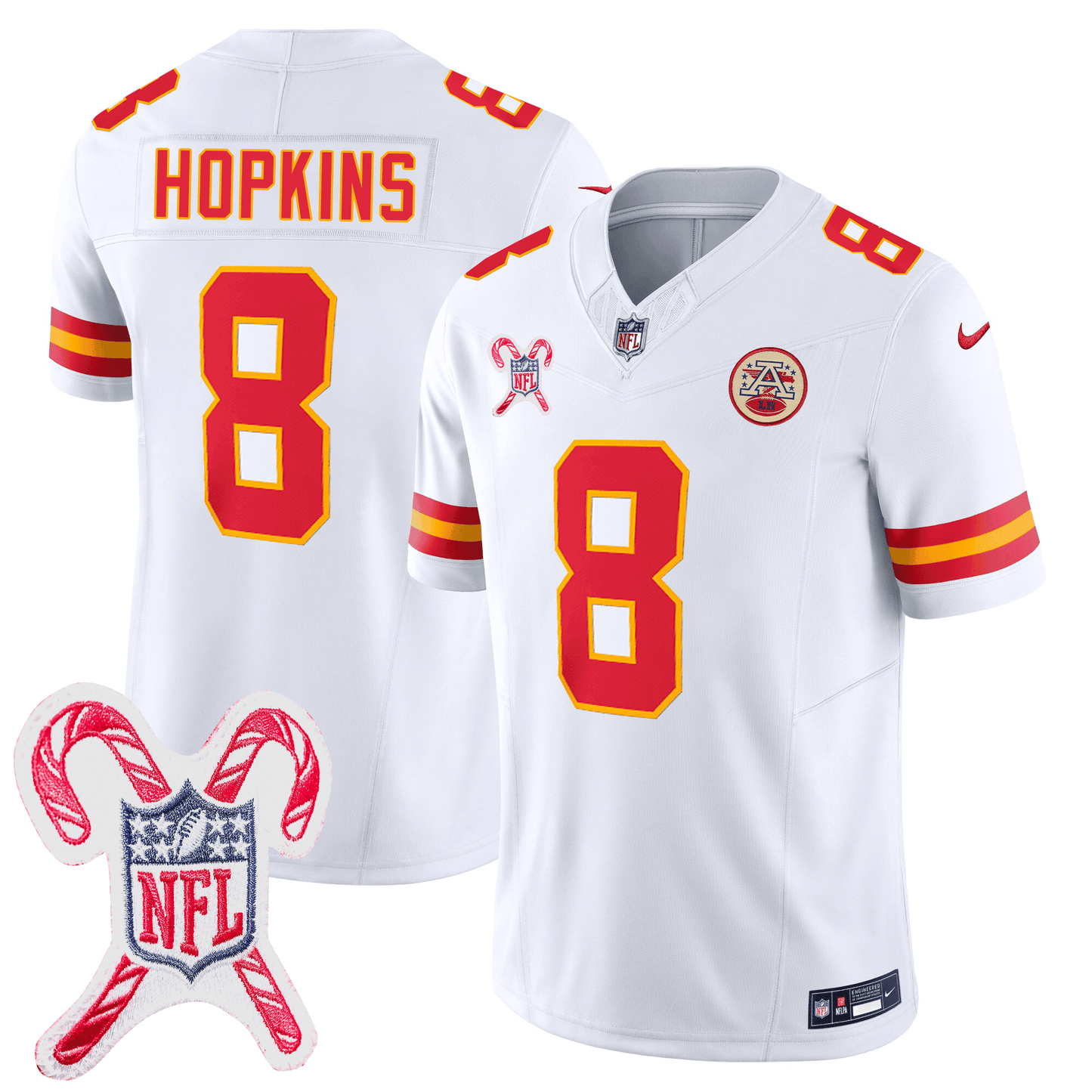 Men's Kansas City Chiefs Limited Jersey - Christmas Patch