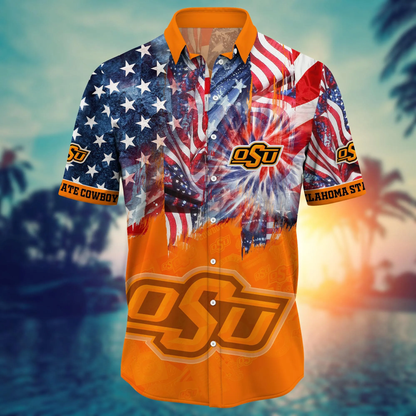 Oklahoma State Cowboys - Hawaii Shirt  For Fans, Summer Football Shirts