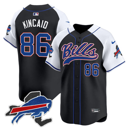 Buffalo Bills 2024 New York Patch Vapor Baseball Jersey - All Stitched