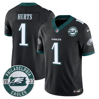 Eagles 2024 Vapor Limited Jersey - Est. 1933 Patch - All Stitched