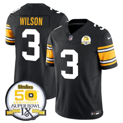 Pittsburgh Steelers Throwback 2024 Vapor Limited Jersey - All Stitched