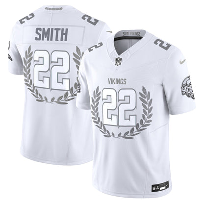 Minnesota Vikings Platinum MVP Vapor Limited Jersey - All Stitched