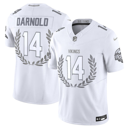 Minnesota Vikings Platinum MVP Vapor Limited Jersey - All Stitched