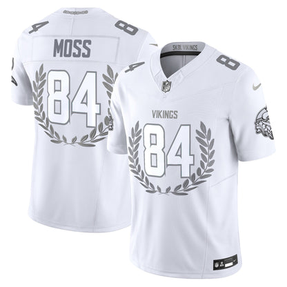 Minnesota Vikings Platinum MVP Vapor Limited Jersey - All Stitched