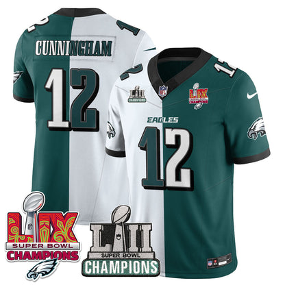 Philadelphia Eagles LII-LIX Super Bowl Champions Vapor Limited Jersey - All Stitched