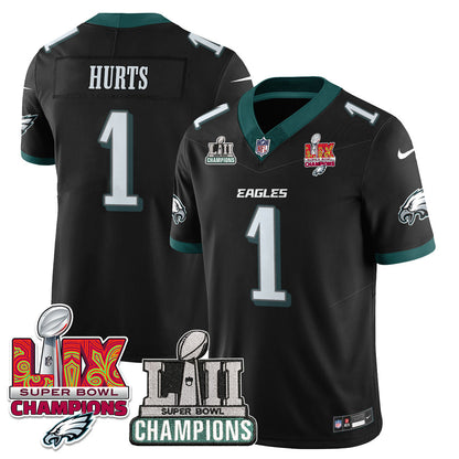 Philadelphia Eagles LII-LIX Super Bowl Champions Vapor Limited Jersey - All Stitched