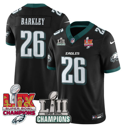 Philadelphia Eagles LII-LIX Super Bowl Champions Vapor Limited Jersey - All Stitched