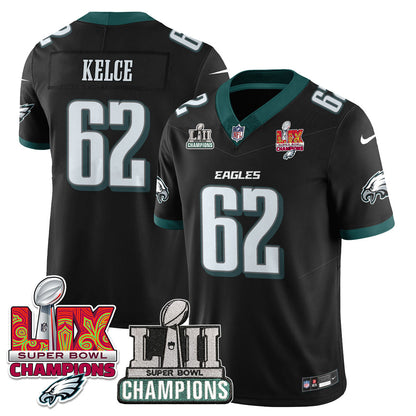 Philadelphia Eagles LII-LIX Super Bowl Champions Vapor Limited Jersey - All Stitched