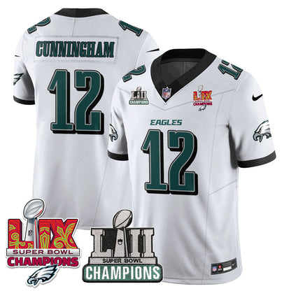 Philadelphia Eagles LII-LIX Super Bowl Champions Vapor Limited Jersey - All Stitched