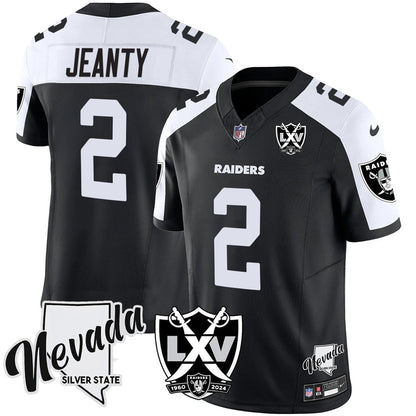 Raiders 2025 Vapor Limited Jersey - 65th Anniversary - All Stitched