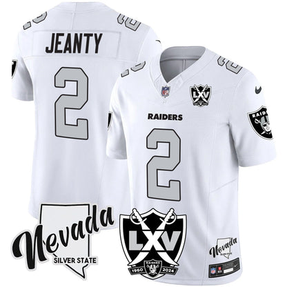 Raiders 2025 Vapor Limited Jersey - 65th Anniversary - All Stitched