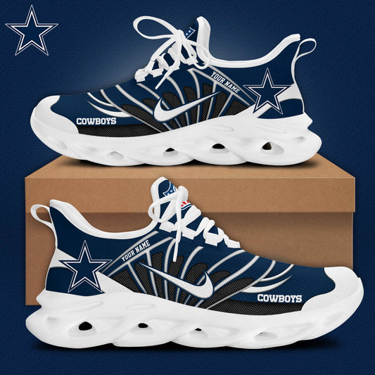 Dallas Cowboys Customized Premium Max Soul Shoes