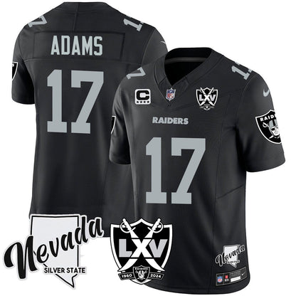 Raiders 2025 Vapor Limited Jersey - 65th Anniversary - All Stitched
