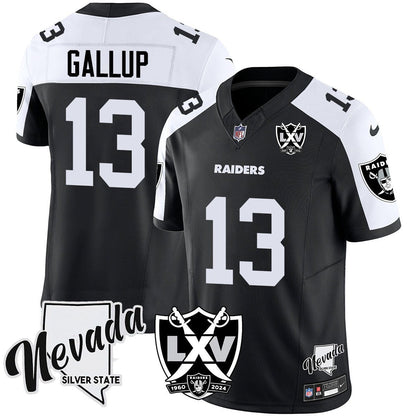 Raiders 2025 Vapor Limited Jersey - 65th Anniversary - All Stitched