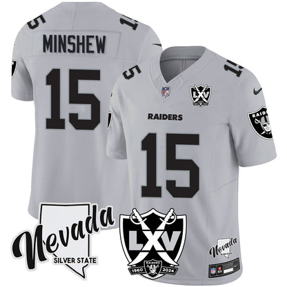 Raiders 2025 Vapor Limited Jersey - 65th Anniversary - All Stitched