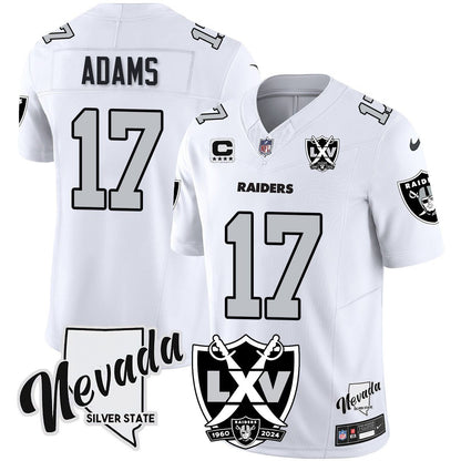 Raiders 2025 Vapor Limited Jersey - 65th Anniversary - All Stitched