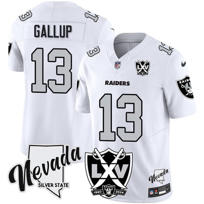 Raiders 2025 Vapor Limited Jersey - 65th Anniversary - All Stitched