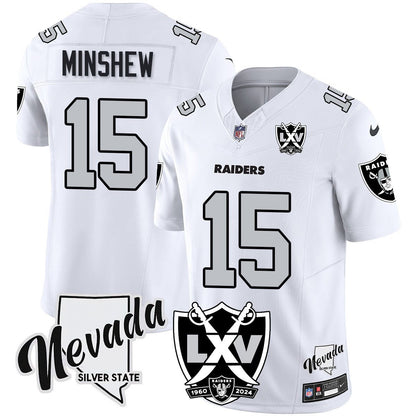 Raiders 2025 Vapor Limited Jersey - 65th Anniversary - All Stitched
