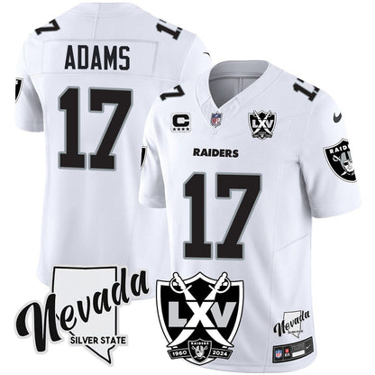 Raiders 2025 Vapor Limited Jersey - 65th Anniversary - All Stitched