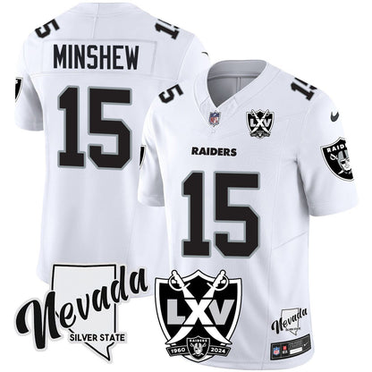 Raiders 2025 Vapor Limited Jersey - 65th Anniversary - All Stitched